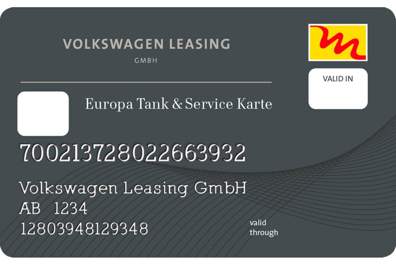 Europa Tank & Service Karte Bonus | Volkswagen Leasing